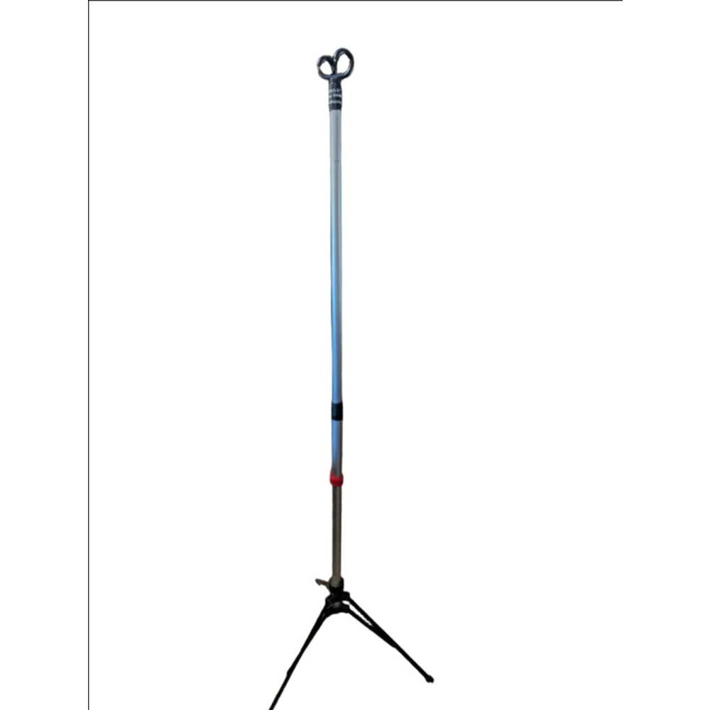 SHARPS Pitch-It Tripod IV Pole Silver Black Collapsilible